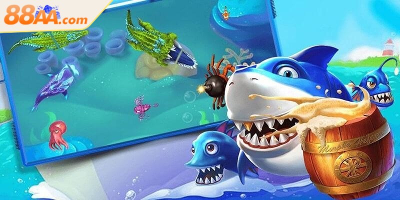 Bắn cá Long Vương - Trở thành thợ săn biển chuyên nghiệp 4 Tận dụng các vật phẩm hỗ trợ để có cơ hội thắng lớn trong săn cá Long Vương